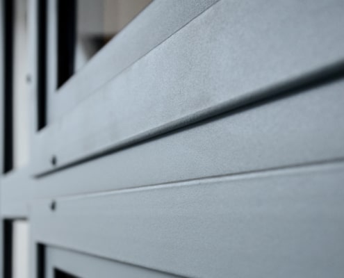 verrière d'extérieur en métal avec finition haut de gamme