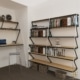 bibliotheque design sur mesure en acier