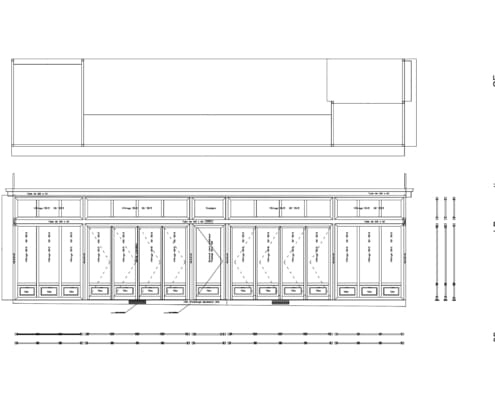 plan conception veranda en metal