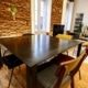 table sur mesure design en fer forge