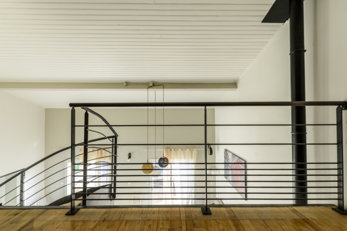 escalier et garde corps en fer design