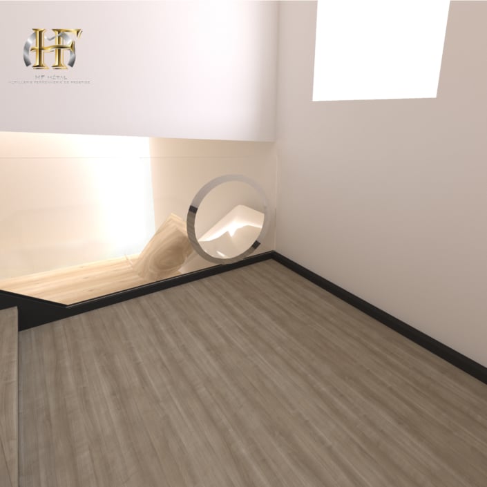toboggan metal pour escalier